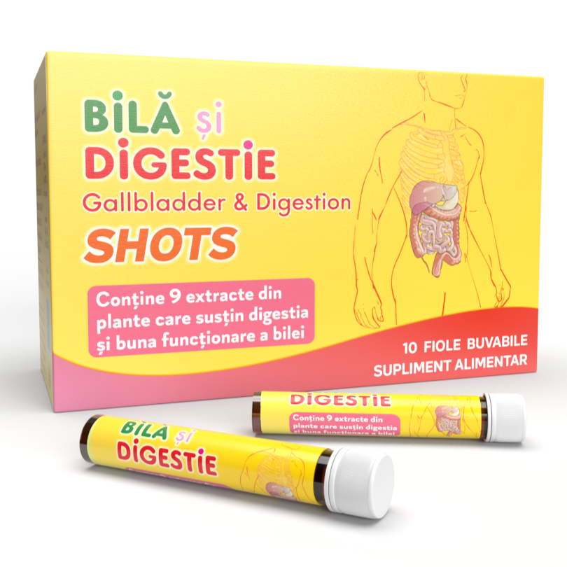Bila SI Digestie SHOTS, 10 Drinkable Vials - image 3
