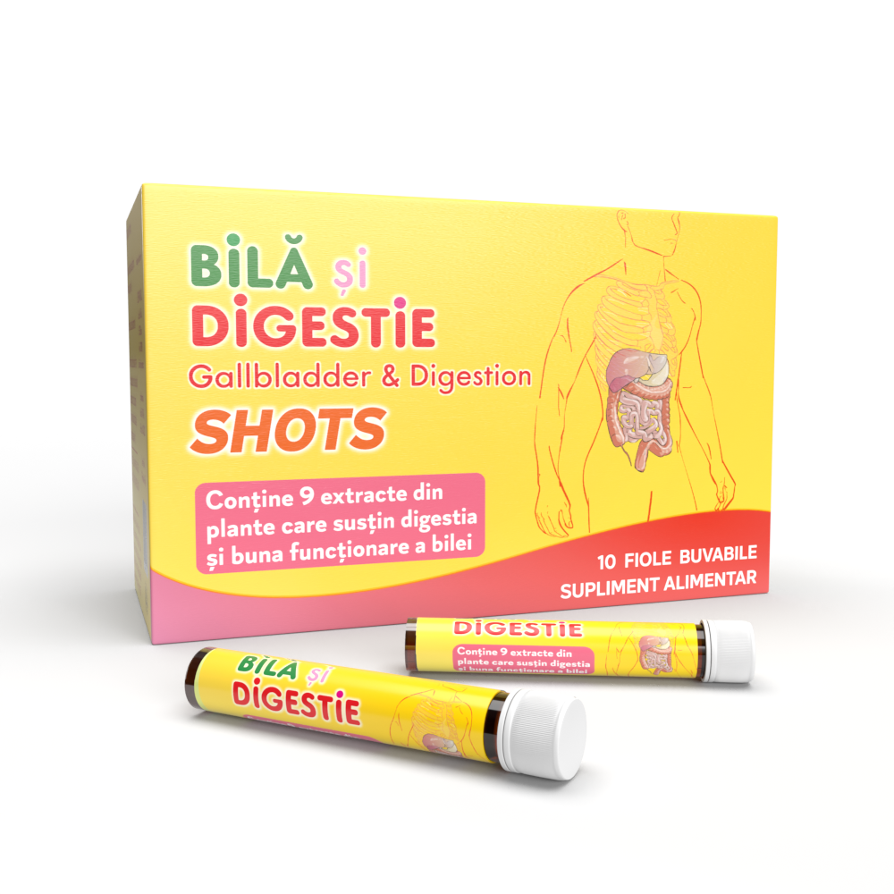 Bila SI Digestie SHOTS, 10 Drinkable Vials - image 4