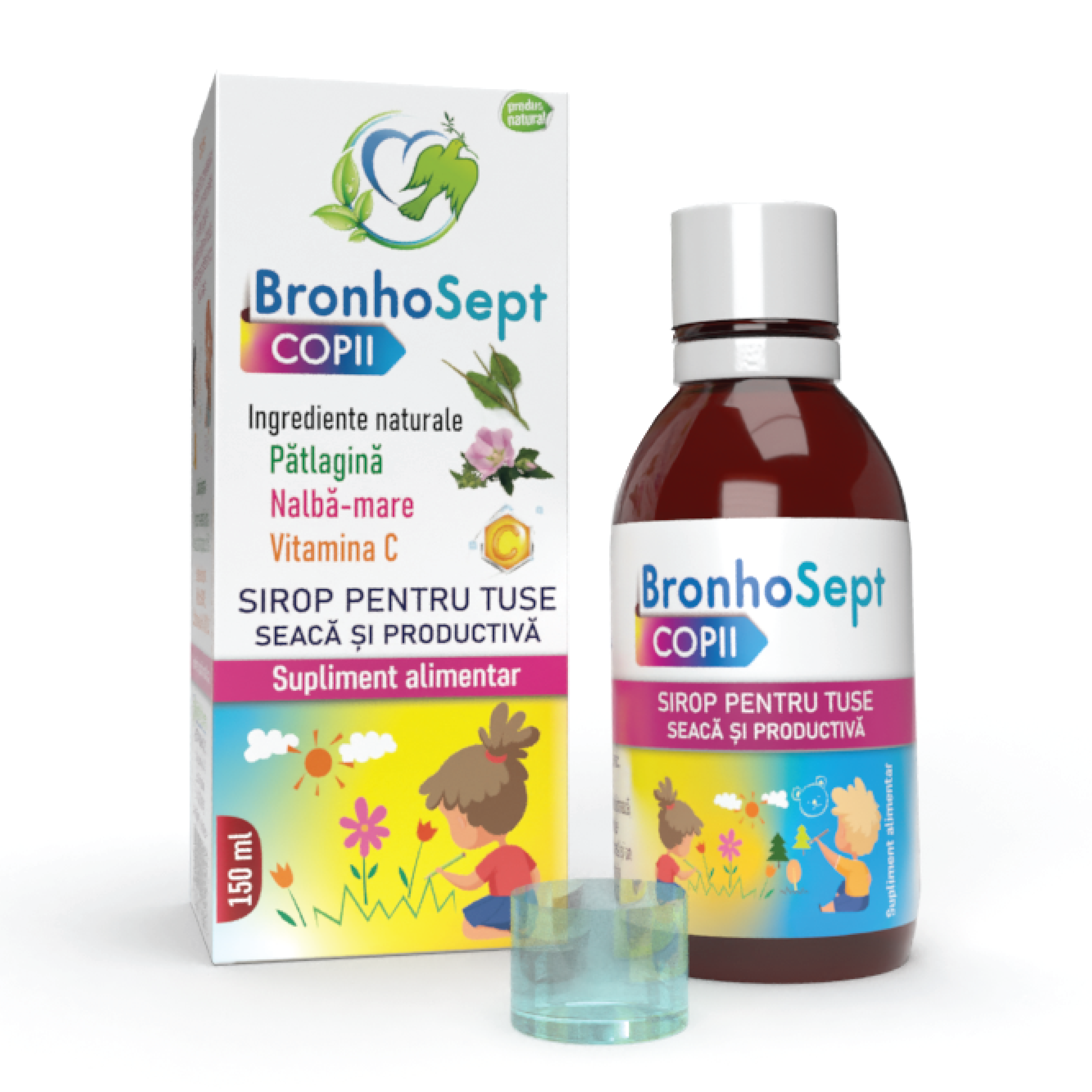 BronhoSept sirop Tuse Copii 150 ml - imagine 2