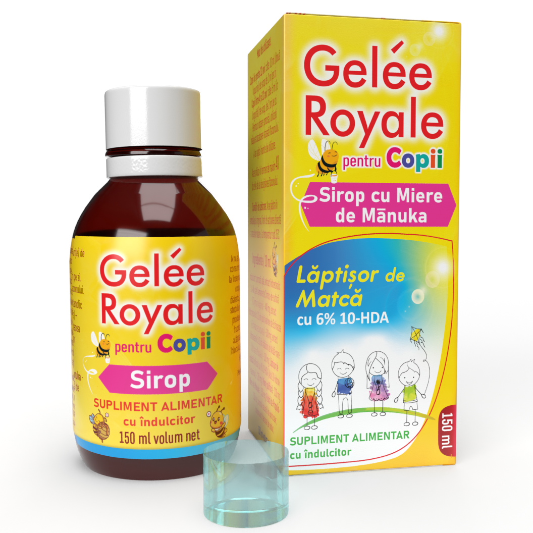 GELÉE Royale Copii sirop CU Manuka 150 ml - imagine 3