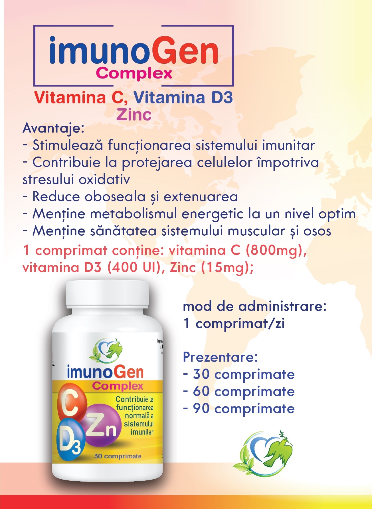 imunoGEN Complex 90 comprimate - imagine 4