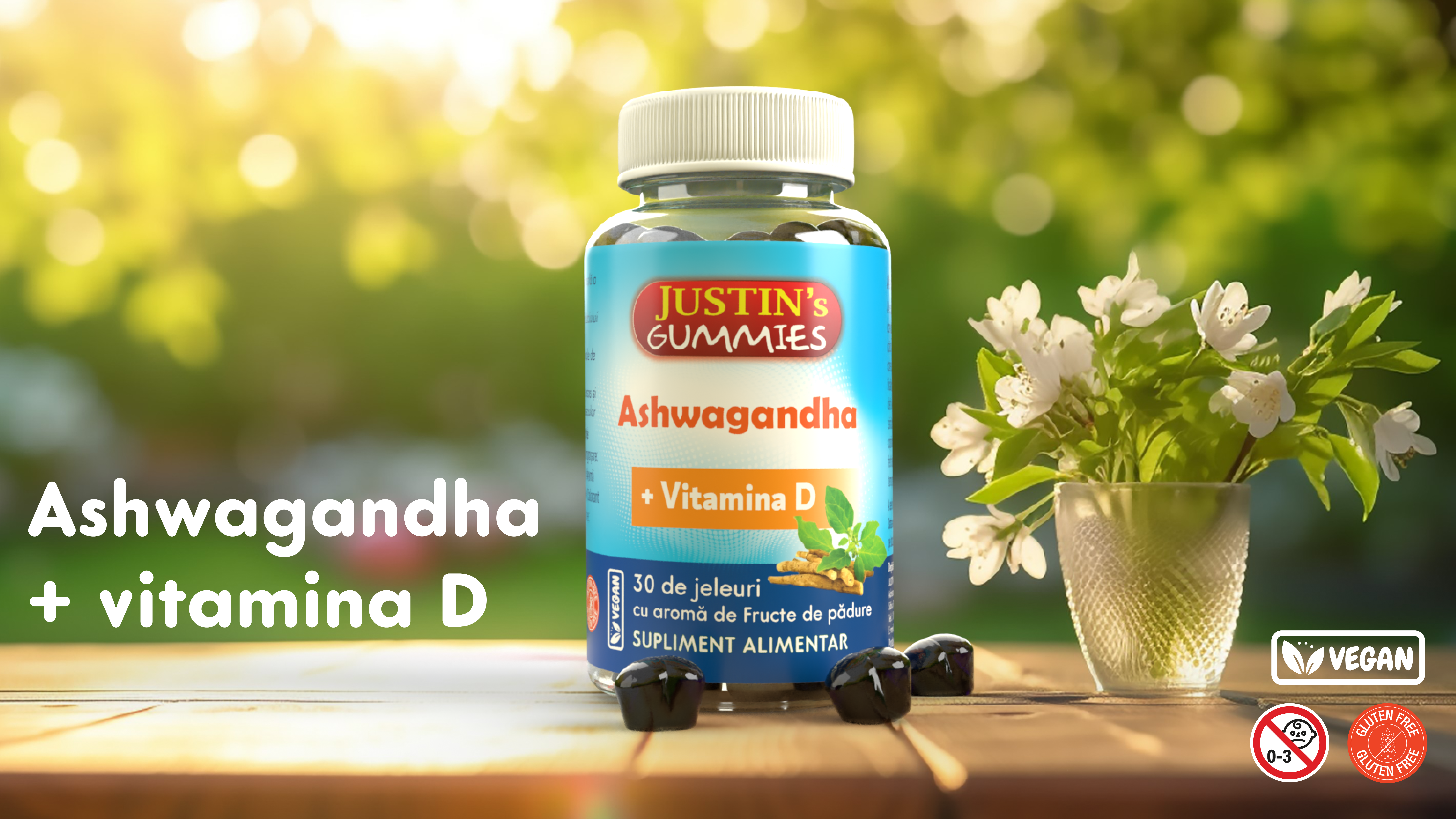 Justin's Ashwagandha 30 Gummies - image 3