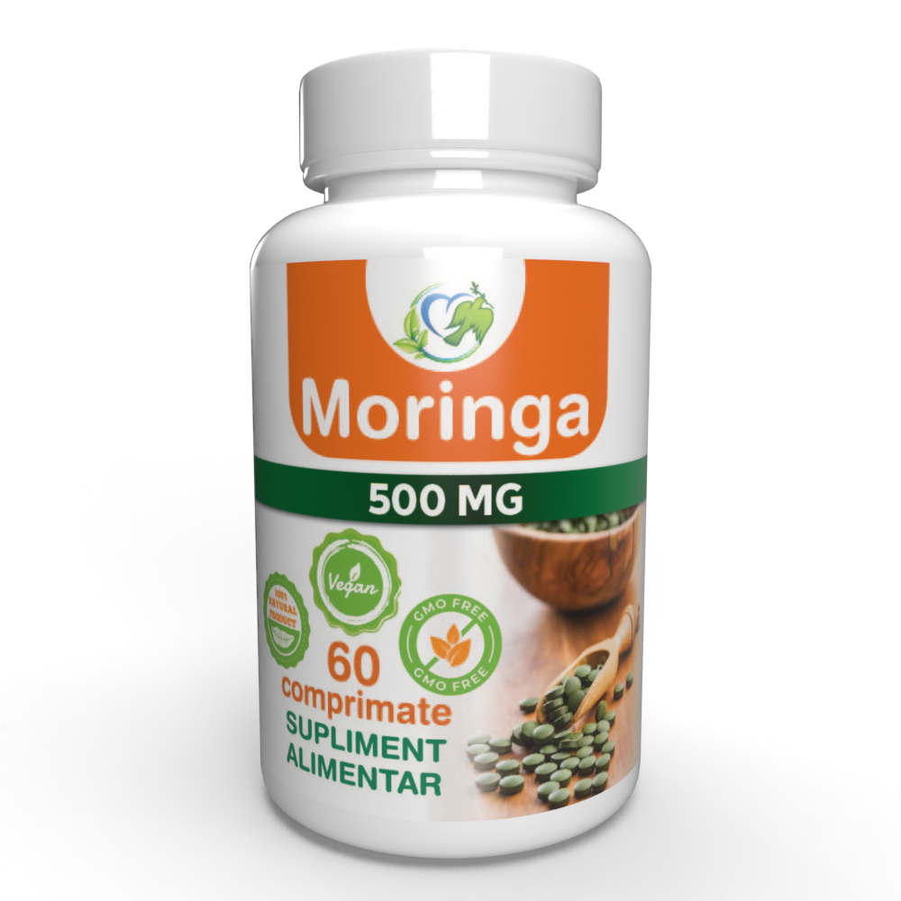 Moringa 500 mg 60 comprimate - imagine 2