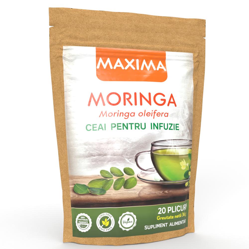 Moringa Ceai 20 plicuri - imagine 2