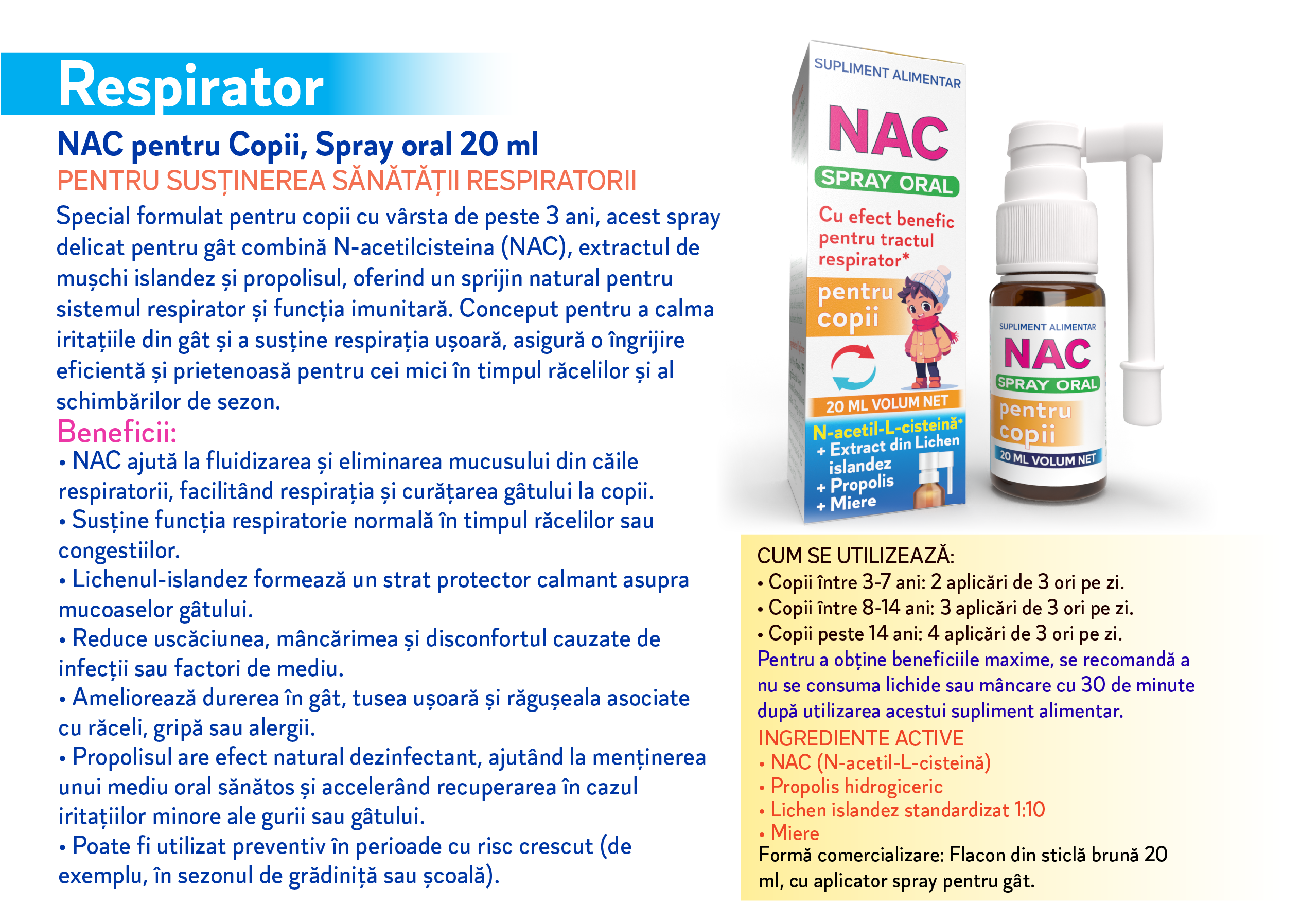 Propolis Pentru Copii 20 ml Spray Gat - imagine 3