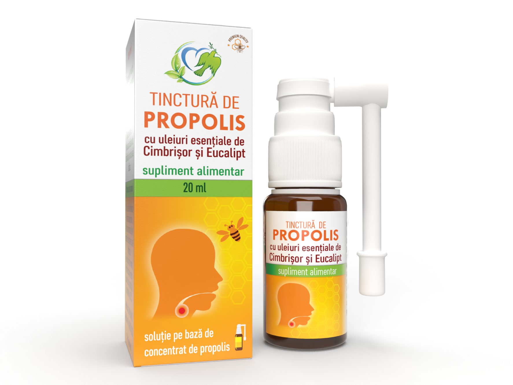 Propolis Tincture WITH Thyme AND Eucalyptus 20 ml Throat Spray - image 2
